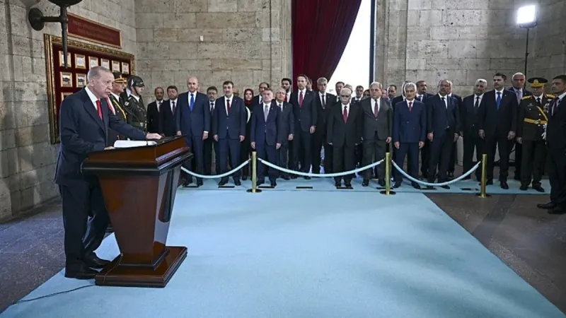 Erdoğan'dan Anıtkabir Ziyareti! 30 Ağustos Zafer Bayramı Coşkusu