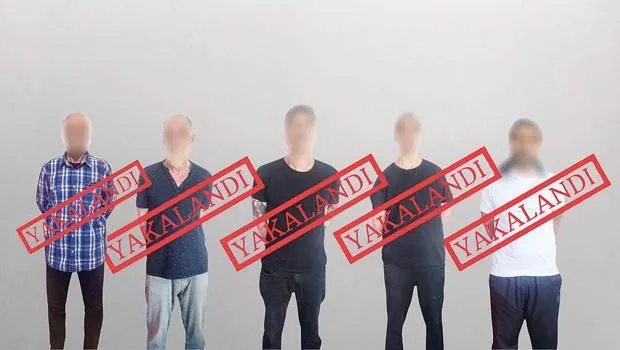 5 suçlu Türkiye’ye iade edildi