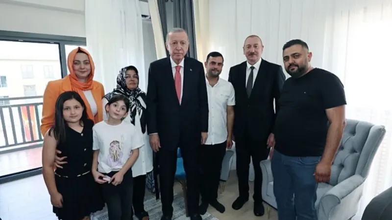Erdoğan ve Aliyev'den Depremzede Aileye Unutulmaz Sürpriz!