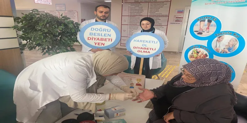 Bayburt'ta Diyabet Alarmı! Vatandaşlar Bilgilendirildi