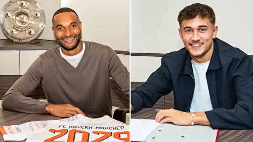 Bayern Münih iki transferini duyurdu