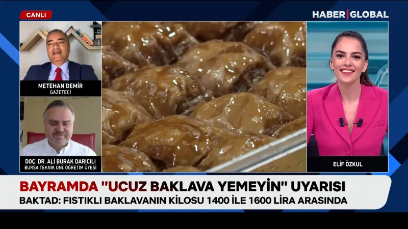 Bayramda "ucuz baklava" yemeyin uyarısı