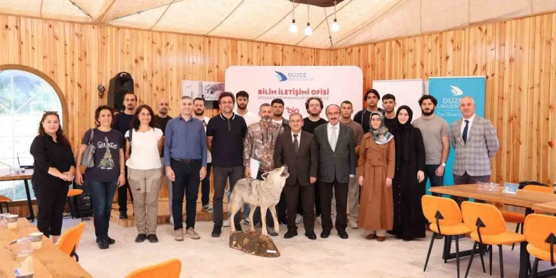 Düzce'de Yaban Hayatı Konuşuldu! Bilim Kafe'de Şaşırtan Detaylar
