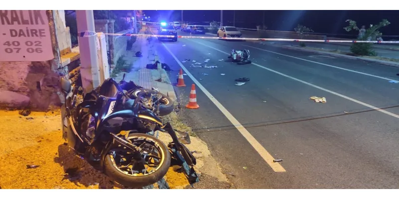 Bodrum'da Motosiklet Faciası! 2 Kişi Hayatını Kaybetti