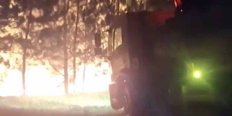 Bolu'da Yangın Alarmı! Ormana Sıçramadan Kontrol Altına Alındı