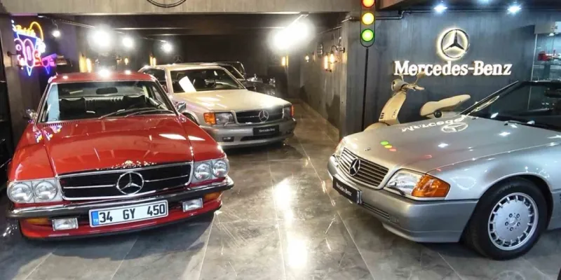 Mercedes Tutkusu: Zengin Koleksiyonu Görenler Şaşkına Döndü!