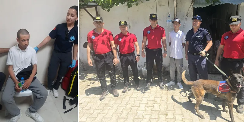 Bursa'da kaybolan Burak, arama çalışmalarının 5'inci gününde bulundu