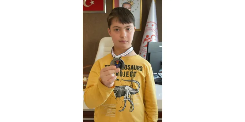 Down Sendromlu Tarık Avrupa 3'üncüsü! İnanılmaz Başarı