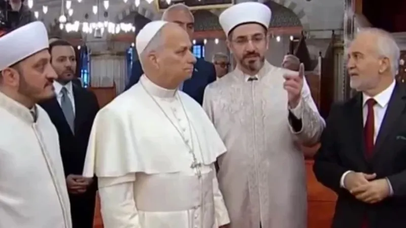 Dünya gözünü İstanbul’a çevirdi: Papa 14. Leo Sultanahmet’te