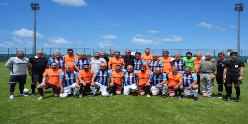 Trabzonspor Efsaneleri Sahada! Unutulmaz Maçın Perde Arkası
