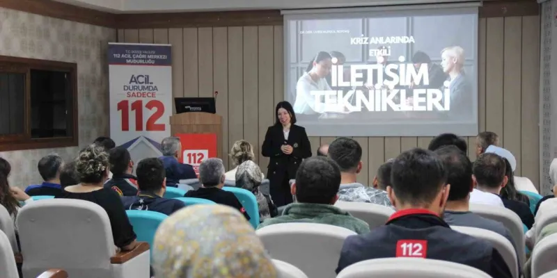 112 Personeline İletişim Dersi! Acil Çağrıda Doğru Yaklaşım