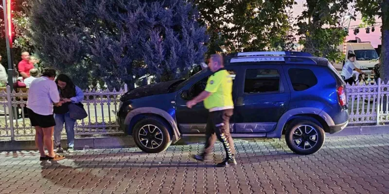 Cide'de Şok Kaza! Cip Sürücüsü Fenalaştı, Olanlar Oldu!