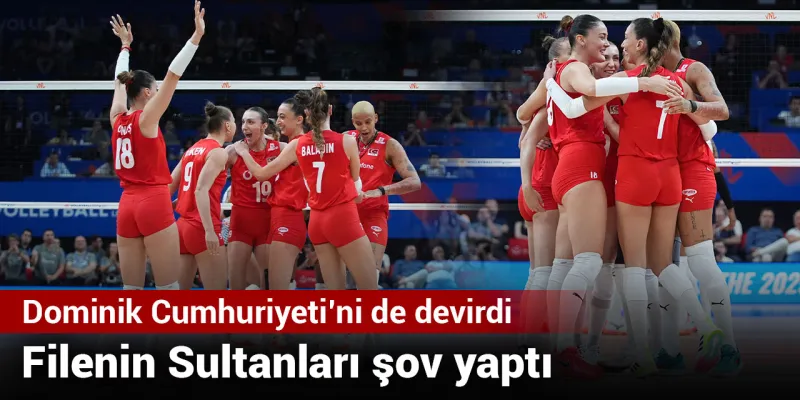Filenin Sultanları Fırtınası! Dominik Cumhuriyeti de Yıkıldı