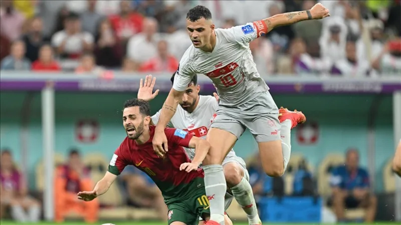 Granit Xhaka Fenerbahçe'ye hayırlı olsun!