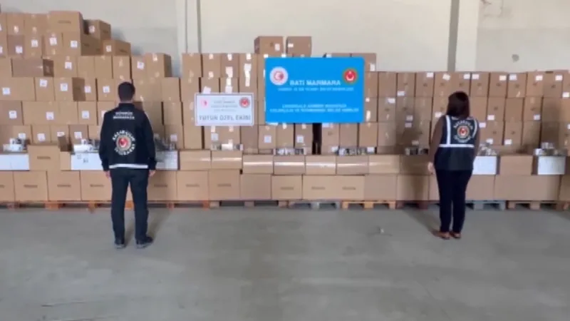 Gümrüklerde 'kaçak malzeme ele geçirme' rekoru