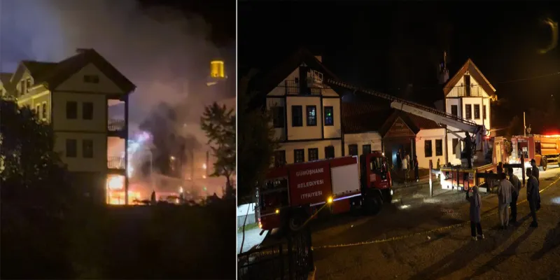 Gümüşhane Otel Yangını: Alevler İçinde Kalanlar Anlattı!