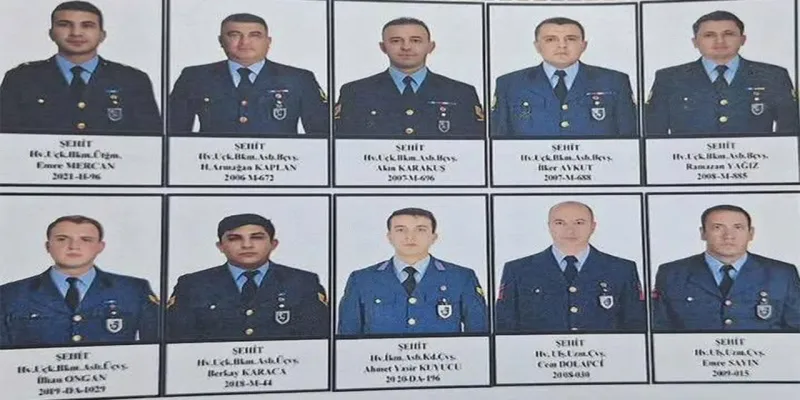 Gürcistan'da Düşen Uçak: Şehitlerimizin İsimleri Açıklandı!