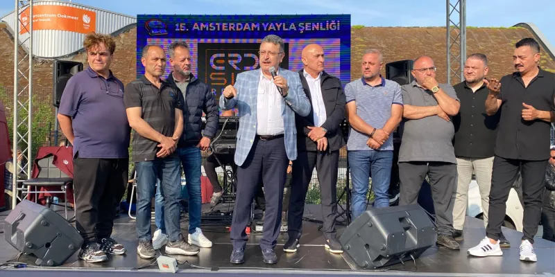 Hollanda'da gurbetçilerle buluşan Başkan Genç'ten anlamlı mesaj: