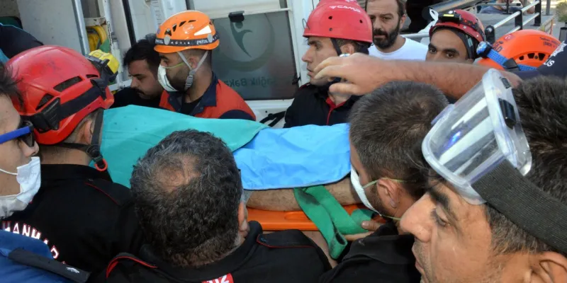 Kahramanmaraş'ta Feci Kaza! Operatör Yıktığı Binanın Altında Kaldı!