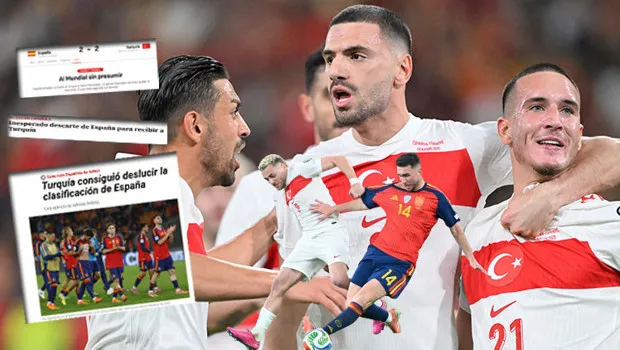 İspanya’da, Türkiye maçı sonrası manşetşer çıldırdı: Partimizi mahvettiler, hayallerimizi yıktılar!