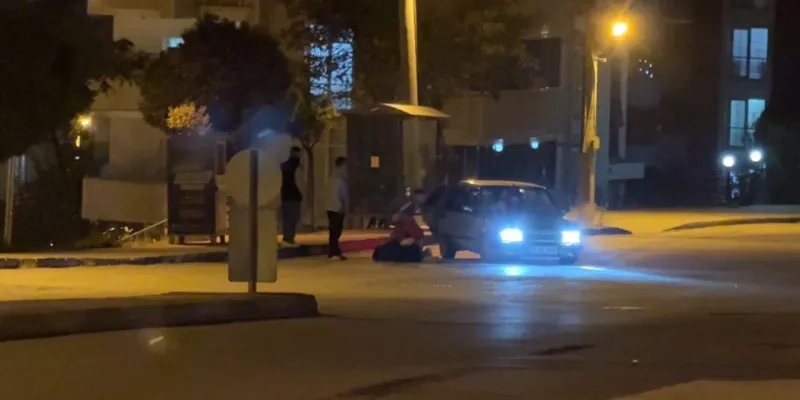 Karabük'te Kanlı Kavga! Olay Yerinden Kaçış Anları Kamerada