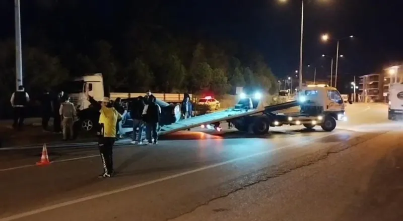 Bartın'da Feci Kaza! Kavşakta Yaşananlar Şoke Etti!