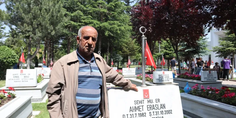 Kayseri’de Arife Günü Şehitlik Ve Mezarlıklarda Ziyaretçi Yoğunluğu