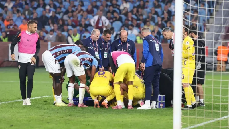 Maç sırasında korkunç sakatlık! Ayağı kırıldı
