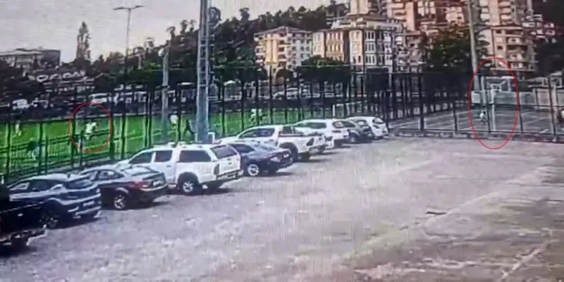 Maçta gol atmak isterken potaya basket attı