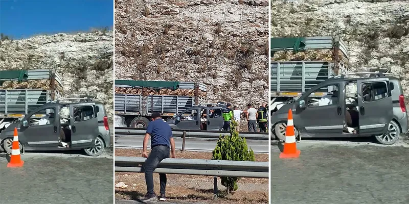 Mersin'de Feci Kaza! TIR'a Çarpan Araçta 5 Kişi Hayatını Kaybetti