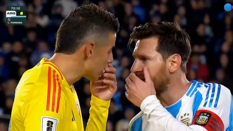 Messi'nin James Rodriguez'e öfkesi: Çok konuşuyorsun!