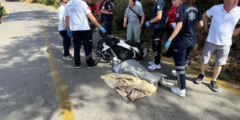 Bodrum'da Feci Kaza: Motosiklet Sürücüsü İlkcan Hayatını Kaybetti!