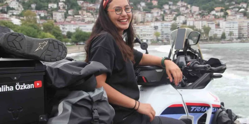 Tek Başına Türkiye Turu! Mühendis Kadın Motosikletle Yollarda