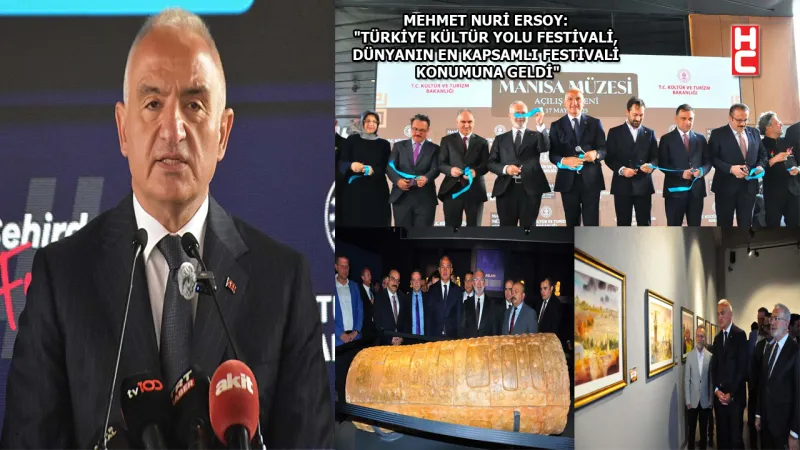 Manisa Müzesi Açıldı! Bakan Ersoy'dan Festival Müjdesi