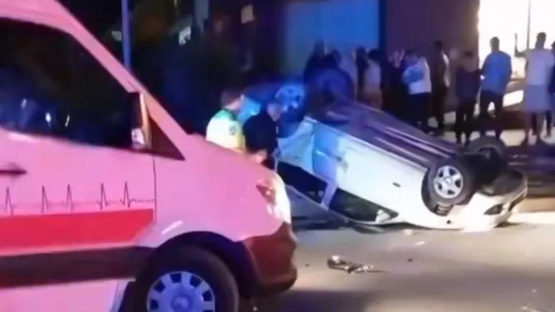 Mersin'de Feci Kaza! Yaralılar Hastaneye Kaldırıldı