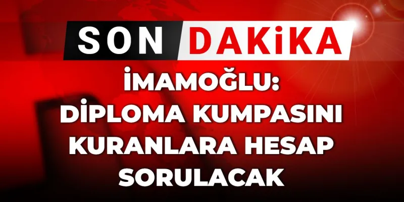 İmamoğlu'ndan Diploma Resti! Kumpasçılara Hesap Sorulacak!