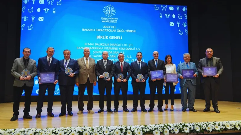 İhracat Şampiyonları! Su Ürünleri ve Hayvansal Mamulde Kimler Ödül Aldı?