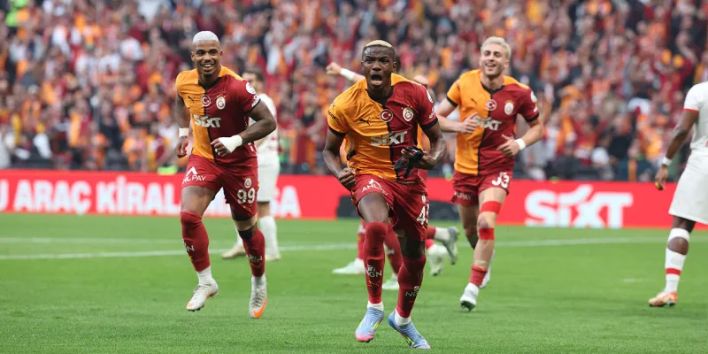 Süper Lig’de şampiyon Galatasaray