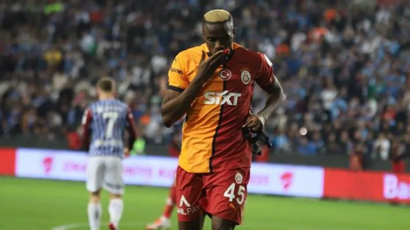 Osimhen Fırtınası! Galatasaray Tarihine Altın Harflerle Yazıldı!