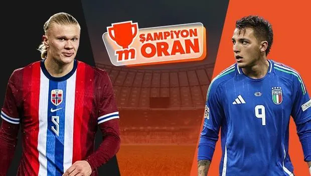 Norveç, Dünya Kupası Elemeleri'nde İtalya'yı konuk edecek! Kritik maçın heyecanı Şampiyon Oranlar ile Misli'de