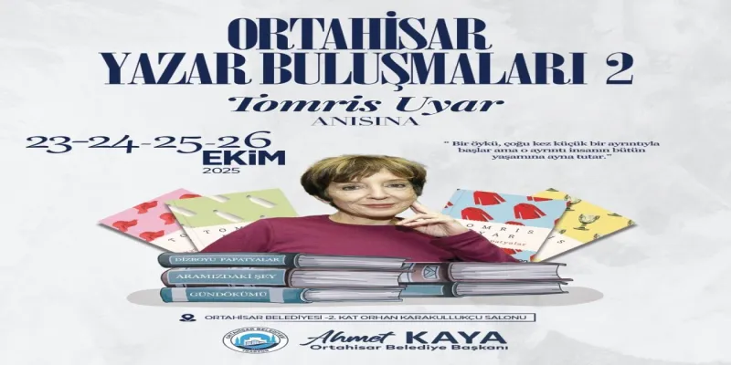 Ortahisar Yazar Buluşmaları, Bu Yıl 23-26 Ekim Tarihlerinde Düzenlenecek