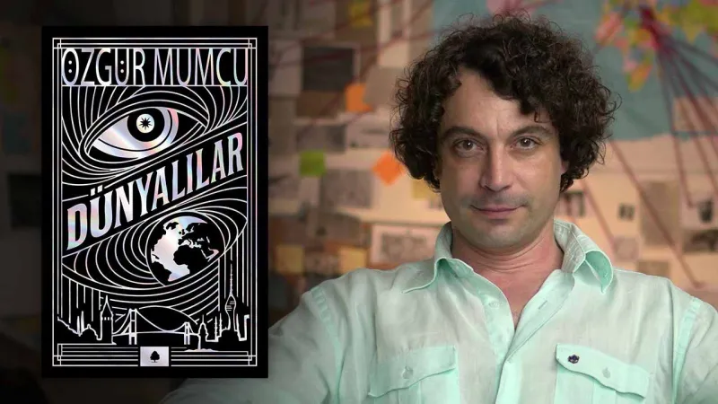 Özgür Mumcu’dan uzay temalı politik roman: 'Dünyalılar' raflarda!