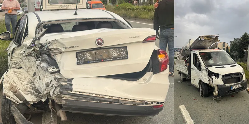 Rize’deki Kaza Maddi Hasarla Atlatıldı