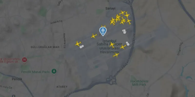 Sabiha Gökçen'de Uçağa Lazer Şoku! O Anlar Telsize Böyle Yansıdı