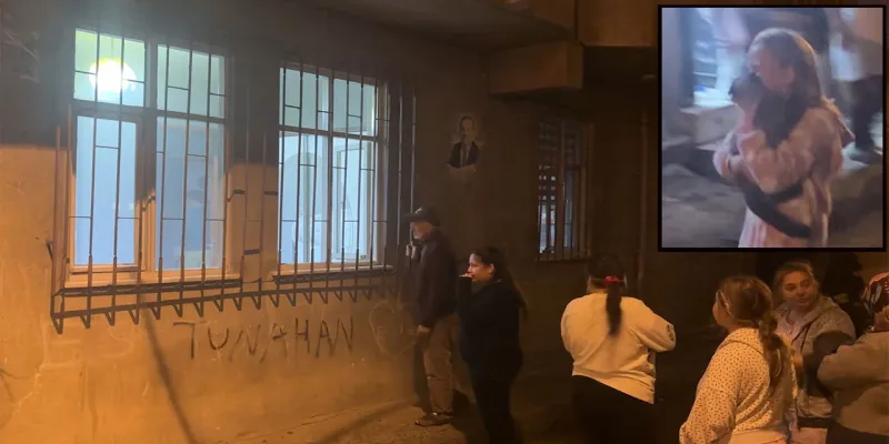 Samsun’da soba parladı: Küçük kız kedisi için gözyaşı döktü