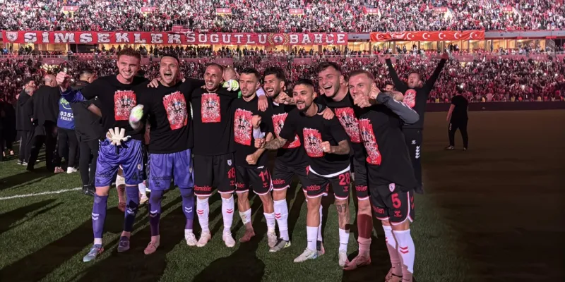 Samsunspor Avrupa'da! Coşkulu Kutlama Anları