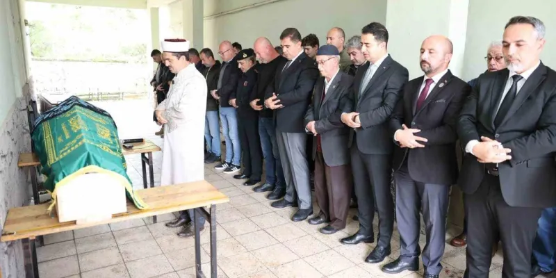 Şehidimizin annesine son görev