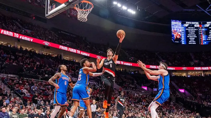 Son şampiyon Oklahoma'ya Portland Trail Blazers "dur" dedi