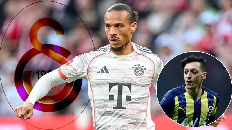 Leroy Sane'ye Özil'den Şok Galatasaray Tavsiyesi! Transferde Son Dakika