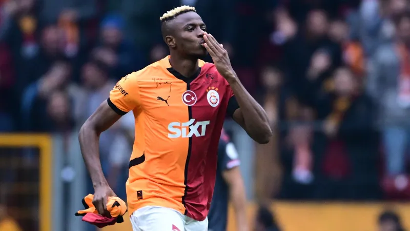 Süper Lig'de gol kralı Victor Osimhen oldu